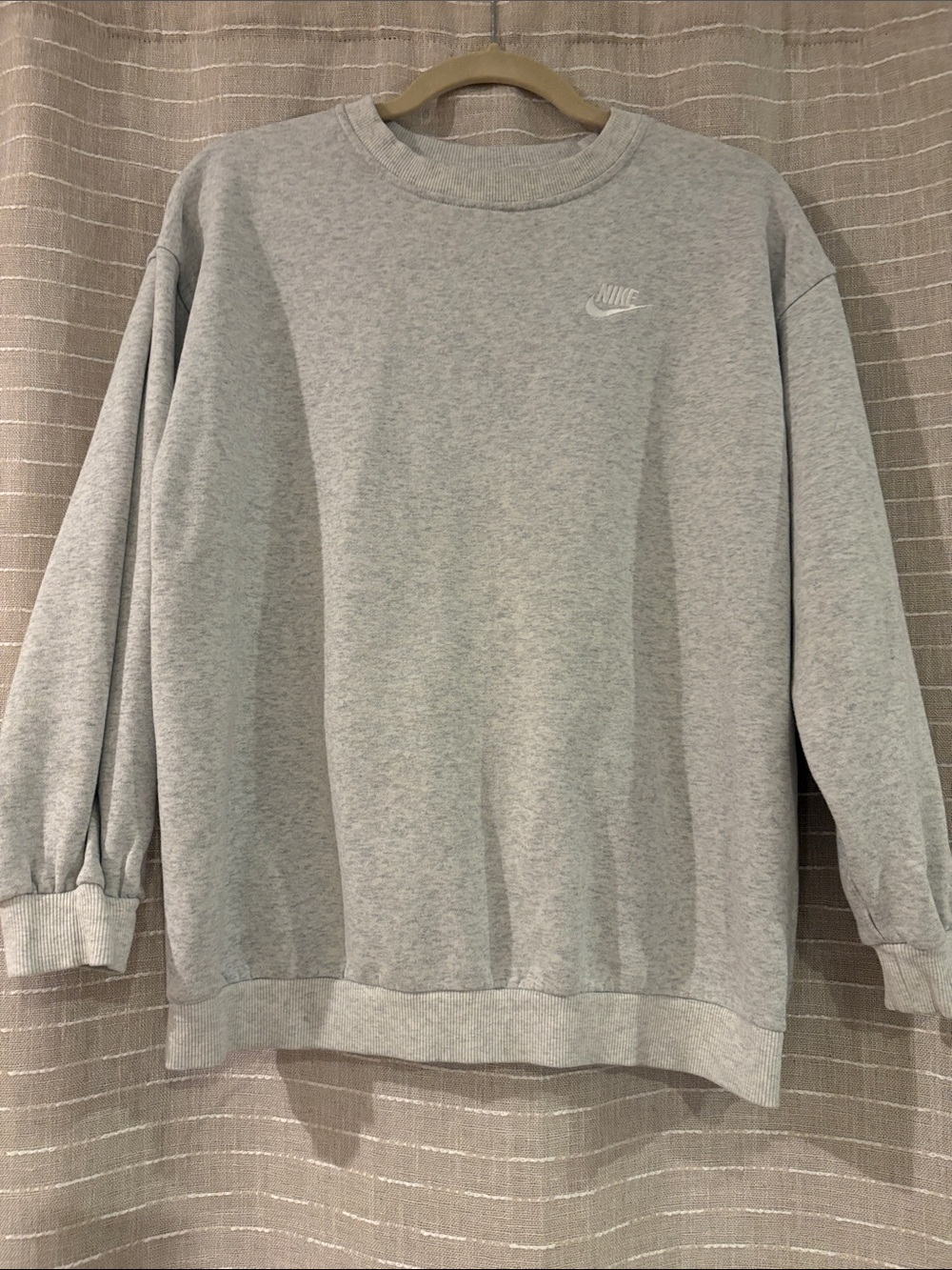 Nike kids crewneck Sweatshirt - Light Gray